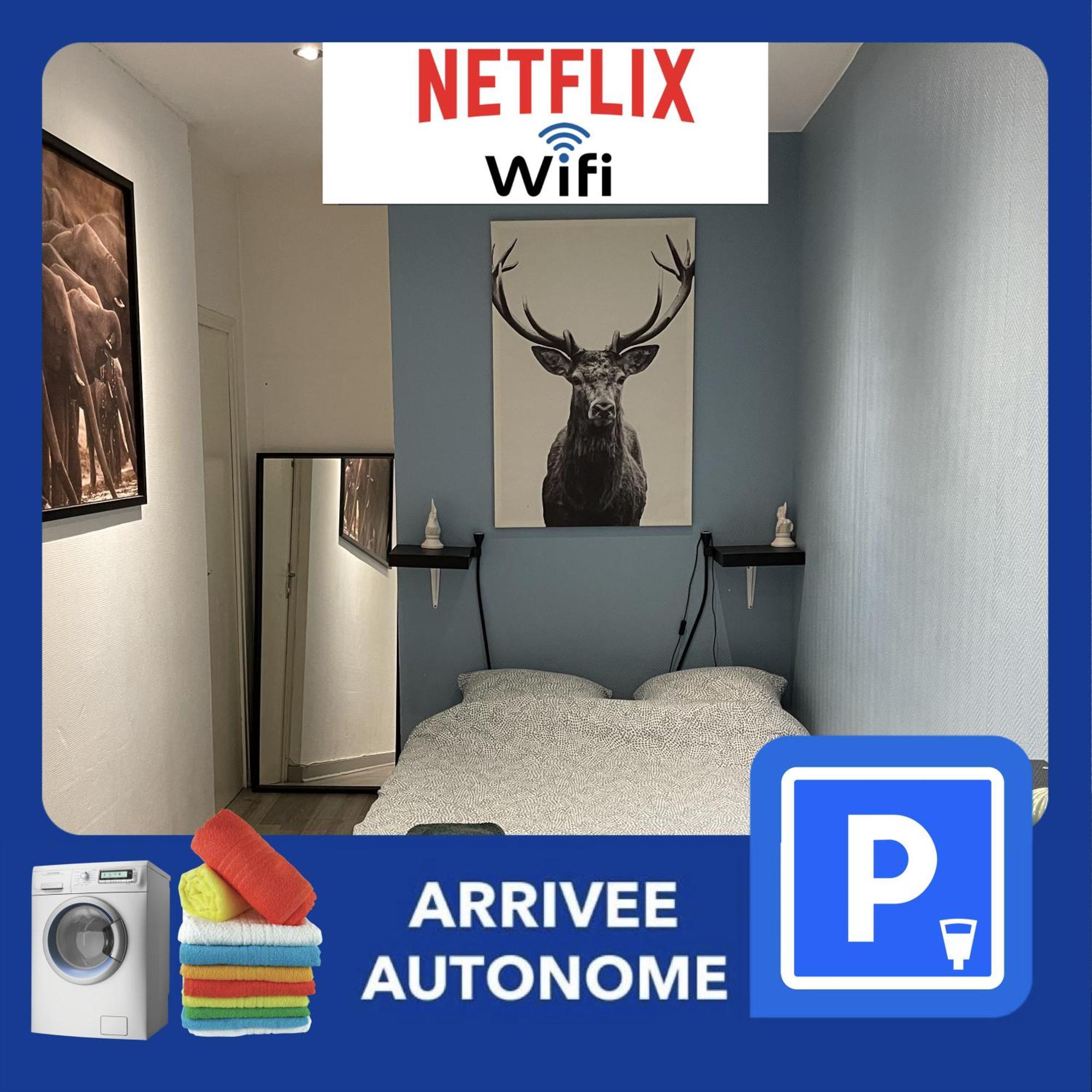 サン・テティエンヌ010 Chic & Cosy F1 29M2 Hypercentre Wifi Smart Tv Netflixアパートメント エクステリア 写真